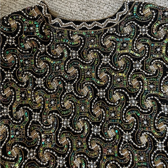 Lawrence Kazar Beaded Jacket - Picture 8 of 9